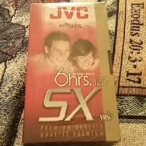JVC SX Premium Quality VHS Tape - Gold